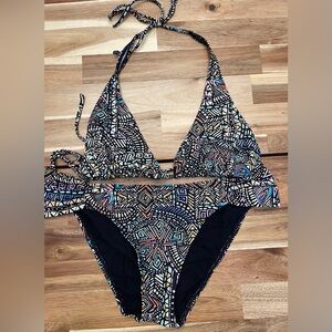 Geometric Pattern Bikini Set